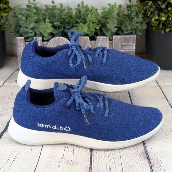 Allbirds Wool Runners Sam’s Club Exclusive – Hazy Cobalt - Picture 3 of 9